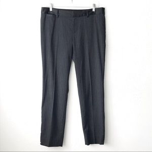 Banana Republic Ryan Fit Pinstripe Satin Band 10